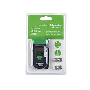 Schneider Electric Thorsman IMT23108 Vochtmeter voor hout, muren, bouwmateriaal, met LCD-scherm, 1000 V