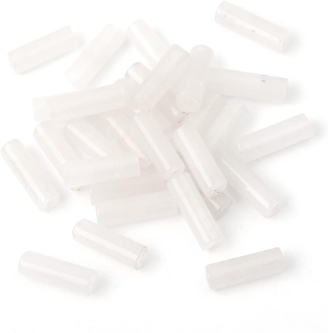 Natural White Quartz Tube Beads Cylinder 4x13mm 38cm/Strand Stone Beads for Jewelry Making - Image 4
