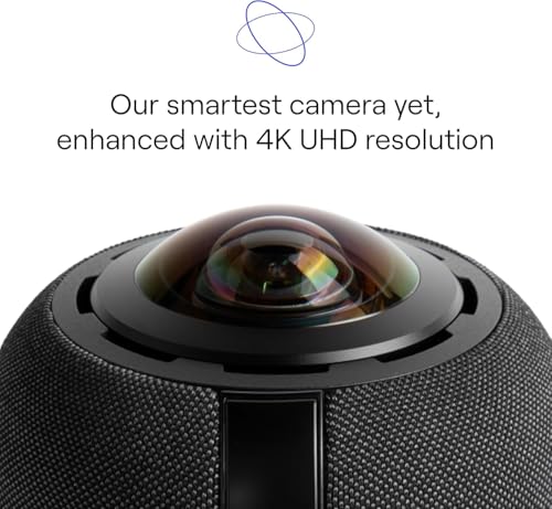 Image of Meeting Owl 4+ 360-Degree, 4K Smart Video Conference Camera, Microphone, and Speaker (Automatic Speaker Focus, Smart Zooming, and Noise Equalizing) (Renewed)