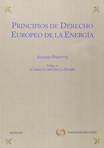 Portada de Principios de derecho europeo de la energía