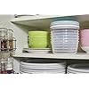 RoyalFay pizzaballendoos Piccolo 10 stuks met deksel voedselveilige ingrediëntencontainer fermentatiebox (kleur wit