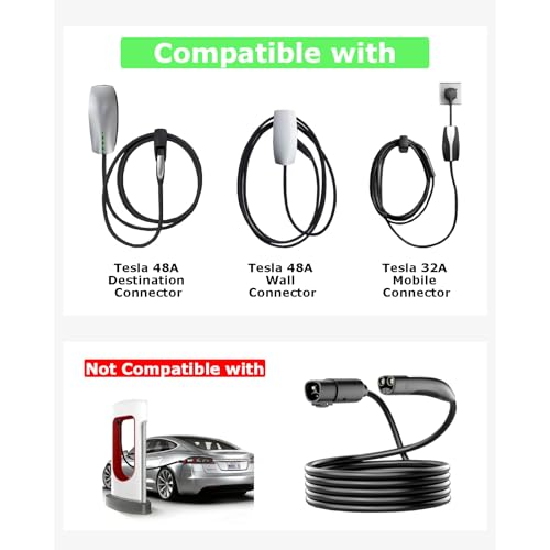 Otytkgo 16.4ft 50A Tesla Cord