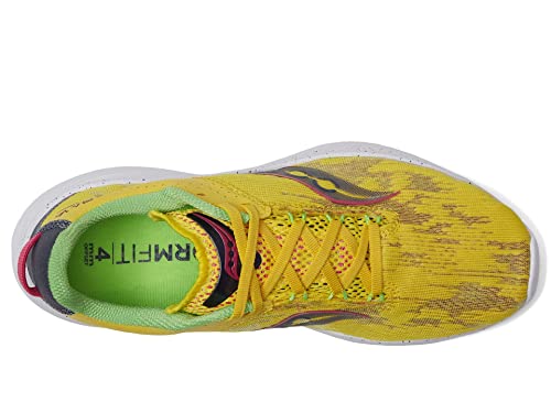 Image of Saucony Womens Kinvara 14 Running Sneakers Shoes - Black