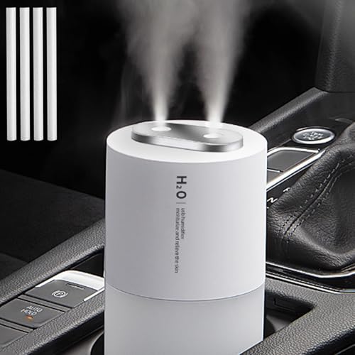 xuenair Car Humidifier Diffuser, Cordless Battery Operated Humidifier For Car