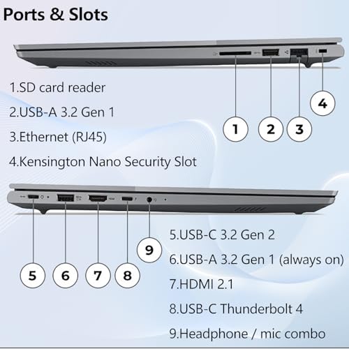 Lenovo Thinkbook 16 G6 16 Inch Fhd+ Laptop, 13Th Gen Intel 14-Core I7-13700H thumb #5