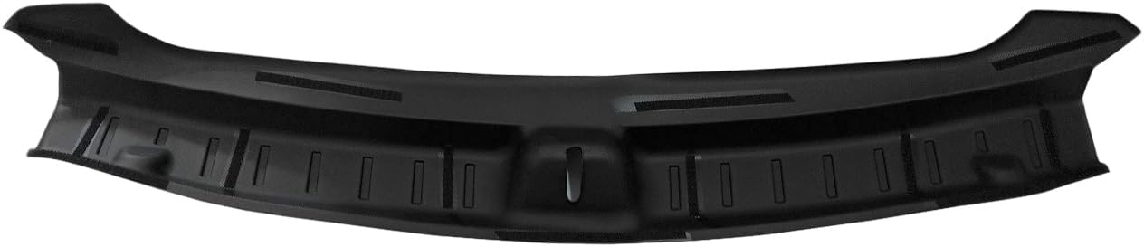 NINTE Rear Trunk Sill Protector Guard Cover Interior Bumper Protector Compatible with 2025-2026 Tesla Model Y Juniper Models TPE/ABS Matte Black