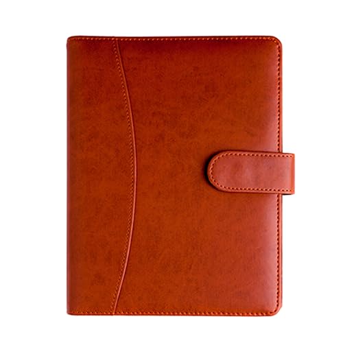 Catálogo para Comprar On-line Curpiel al mejor precio. 48 Carpeta de curpiel con block de 90 hojas de raya de 14.5 x 21 cm y arillo metálico. (Cafe)