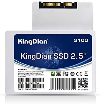 KingDian 2.5 inch SATA II 32G Portable External Solid State Storage Drive SSD for Desktop PCs and MacPro(S100 32G)