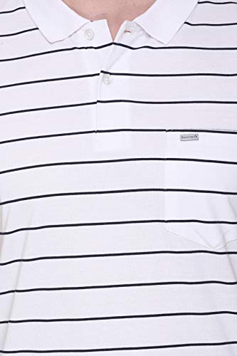 Image of GODFREY Half Sleeve Cotton Polo T Shirt for Man with Pocket - Regular fit Men Tshirts