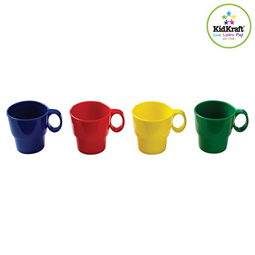 Kidkraft 27-Piece Primary Colored Cookware Set, Plastic Dishes And Utensils For Play Kitchens, Gift For Ages 18 Mo+ #TOP7