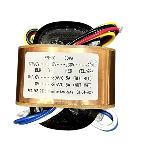 Transformateur de puissance double 30V pour redonner vie à votre amplificateur audio de salon