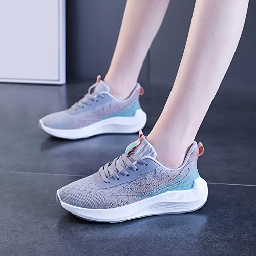 Zapatillas de deporte para mujer con malla transpirable ideales para caminar en verano 4