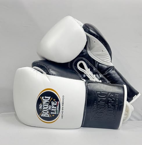 No Boxing No Life Professional Boxing Training Glove Made in Mexico (12, Ounces)