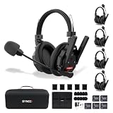 SYNCO XTALK XMax5 Cuffia Intercom Wireless per Cinema e Team (5PCS)