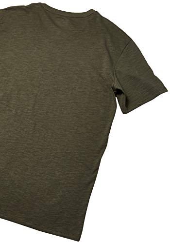 Camiseta Básica, Hering, Masculino, Verde, G