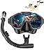 iParaAiluRy Maschera Snorkeling Maschera Subacquea Adulti con Maschera...