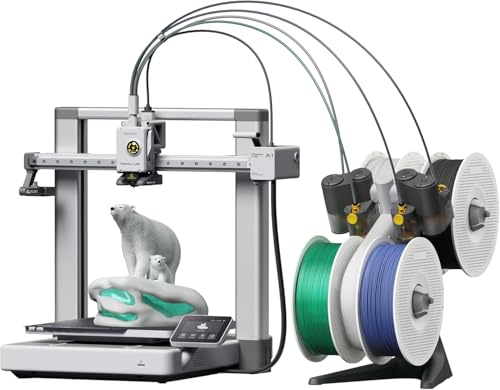 WOL3D Bambu Lab A1 Combo, A1 3D Printer with AMS lite, Support Mu...