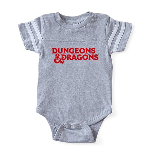 Image of CafePress Dungeons And Dragons Red Logo Football Baby