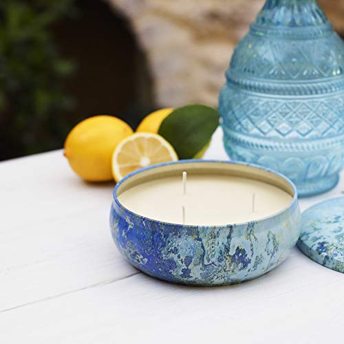 Hunter & Willow Citronella Candle With Lemon Verbena, Natural Soy Wax, 3 Wick, (36Oz) Large Triple Pack, For Indoor, Outdoor, Patio And Camping. #TOP3