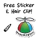 Yamakopter | The Original Novelty Kippah with a Spinning Propeller, the Perfect Jewish Gift for Hanukkah and More!! (Rainbow)