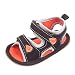 Chaussures en caoutchouc pour garçon - Antidérapantes - Souple - Pour l'été - Pour fille et bébé - 27, Orange, 6-12 mois