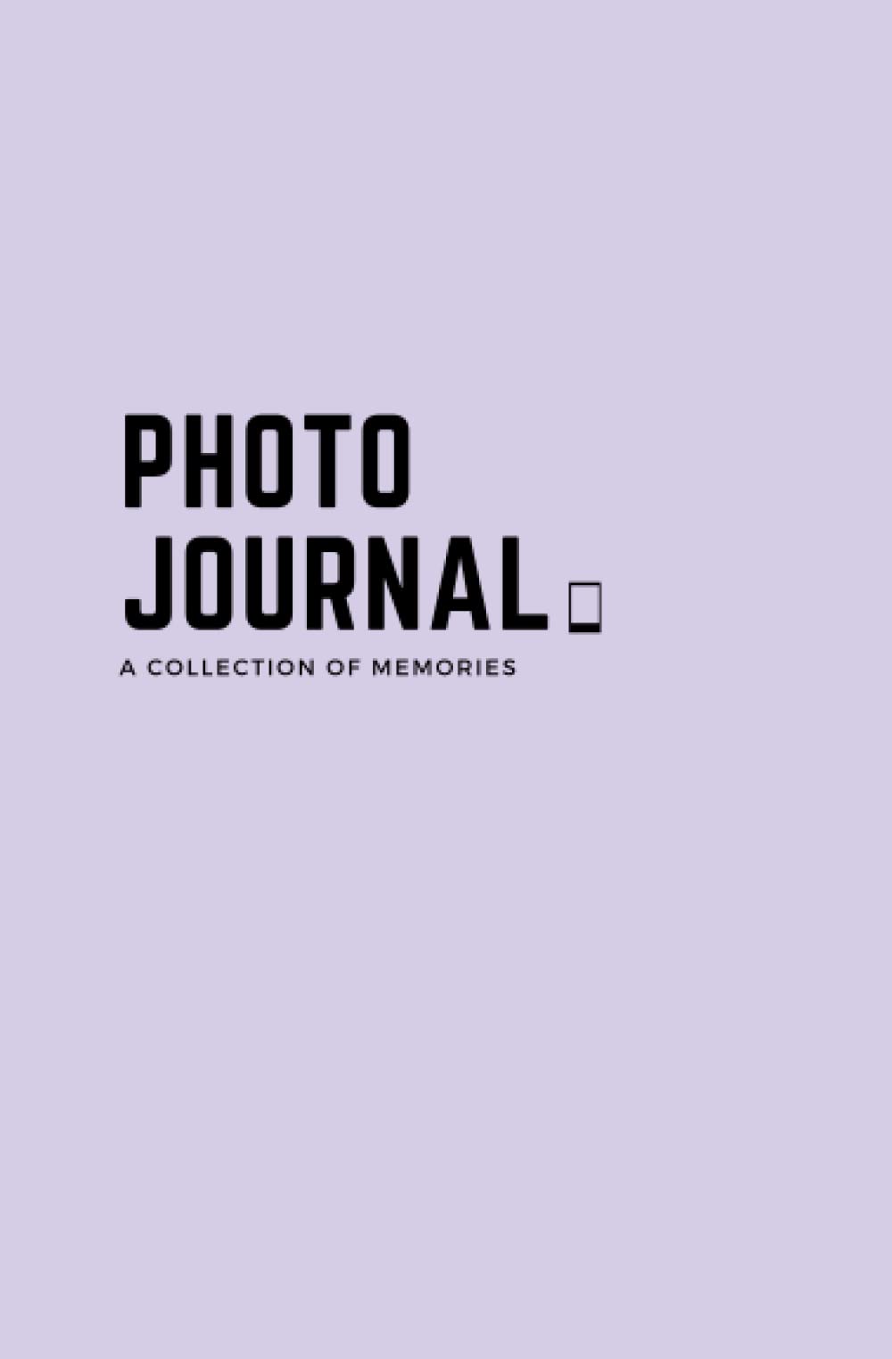 Photo Journal for Polaroid Film (Instax Mini) Purple: 80 page 5.25x8in