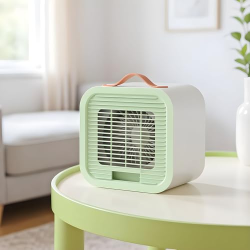 Ventilateur climatiseur portable 3 vitesses rechargeable été - 4