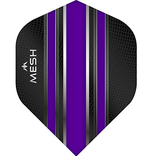 MISSION DARTS ミッションダーツ Mesh Dart Flights スタンダード パープル ダーツ フライト