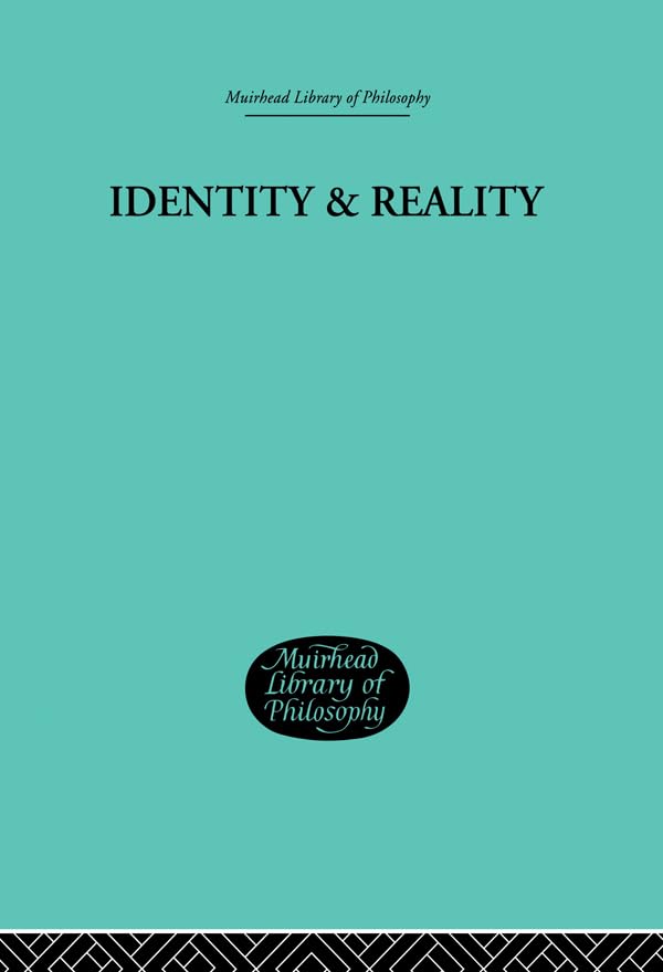 Identity & Reality      1st Edition, Kindle Edition