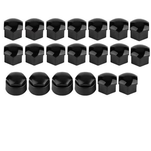 Pernos de rueda para A6 A7 A8 R8 y tapas protectoras negras para llantas