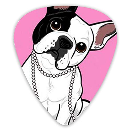 Médiators pour guitare French Bulldog Médiators pour guitare 12 pièces Médiators pour ukulélé dont 0,46 mm 0,71 mm 0,96… - Les Beatles, Paul McCartney, John Lennon, RIngo Starr, George Harrison Médiators pour guitare French Bulldog Médiators pour guitare 12 pièces Médiators pour ukulélé dont 0,46 mm 0,71 mm 0,96…