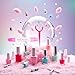 Pink Nail Erase Pen - Women's Nail Art Polish Corrector With Removable Head for Manicure, Fingernail, Foot, Hand Care - Home Salon Use (6g)