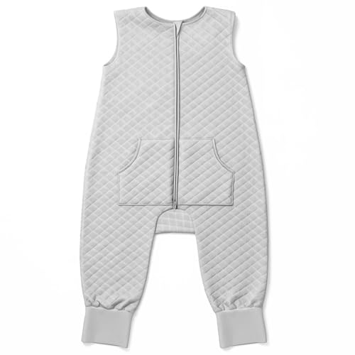 Image of Toddler Sleep Sack with Feet - 1.0 TOG Baby Wearable Blanket for Walkers - All Season Blankets for Kids, 100% Cotton