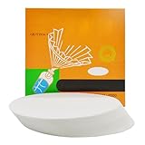 MUSISALY Rundes Qualitatives Filterpapier aus Zellstoff für Labortests 11cm Durchmesser Partikelrückhaltung und Leichtes Material für Öl und Wasserfilter
