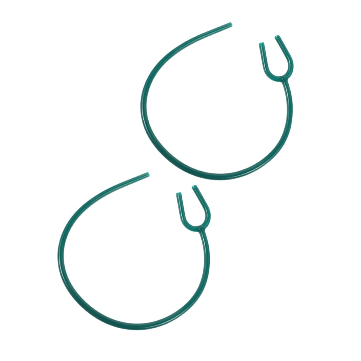 Didiseaon 2pcs Sound Tube Component Y-tube for Soft Y-tube Parts Replacement Tube Accessory Tube Accessories Y-tube Accessory Repair Spare Green