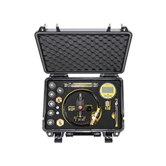 Kit De Test Et De Charge Pour Accumulateur Hydraulique - 3 Manomètres Pour Contrôle De Pression D'azote