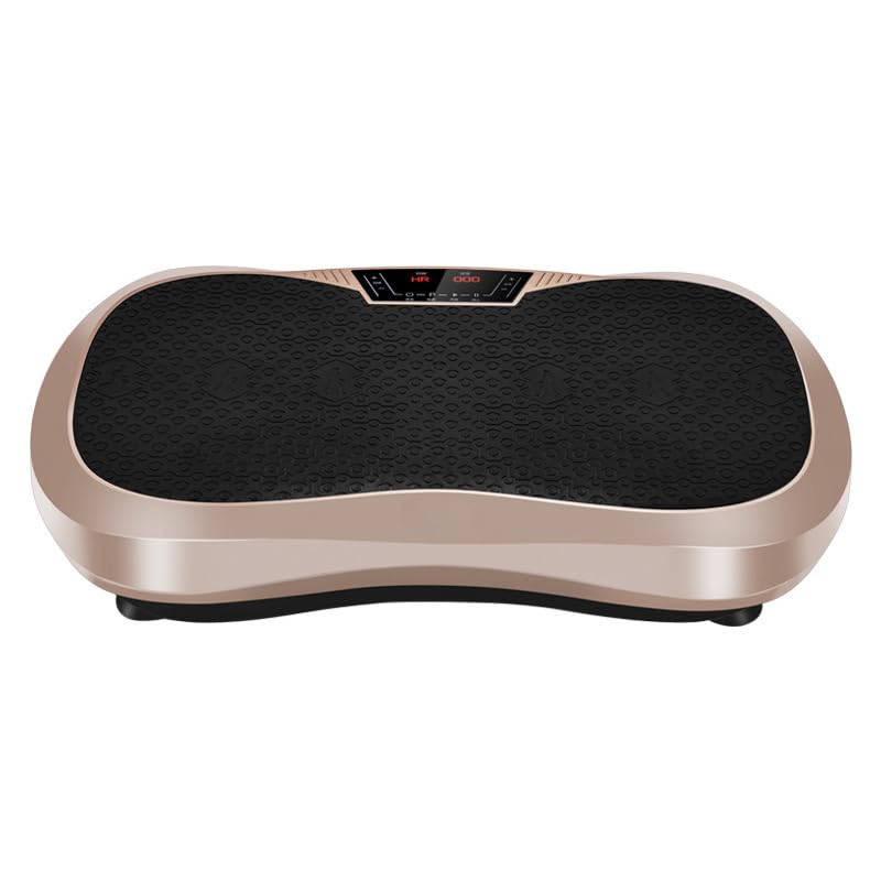 DuboxX Household Body Shaping Machine, Vibration Shaking Machine, Indoor Fitness, Smart Slimming, Silent Operation, Multiple Protections,Gold