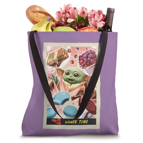 Star Wars The Mandalorian and Grogu Snack Time Card Tote Bag miniatura 4