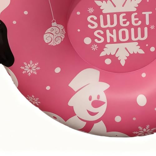 Snow tube enfants pour s'amuser dans le jardin et sur les collines enneigées en hiver - 6