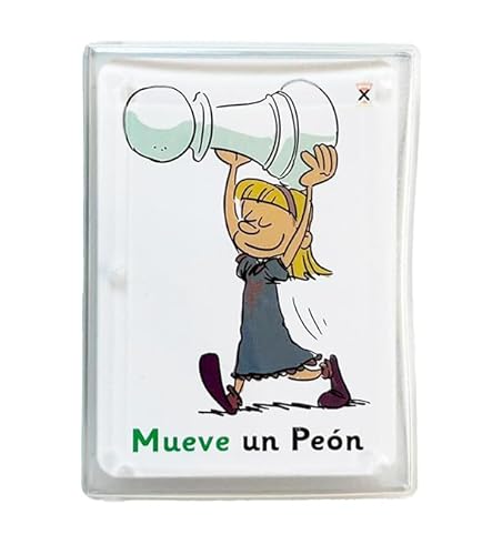 Ajedrez21 Cartas de la Suerte de ajedrez edición 2024, Ideal para Aficionados y Clubes, para Aumentar la Creatividad y diversión de niños y Adultos