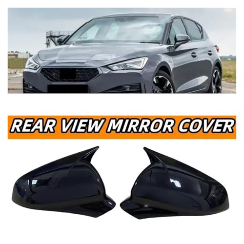 Coque de rétroviseur Seat Leon MK4 aspect carbone premium