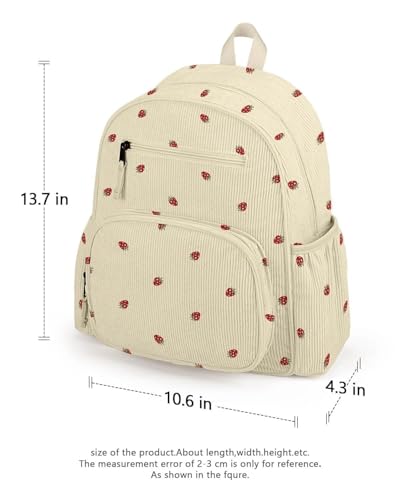 Image of atgark Corduroy Toddler Backpack for Girls Boys: Preschool Kindergarten Backpack - Cute Kids Backpacks for Girls Boys