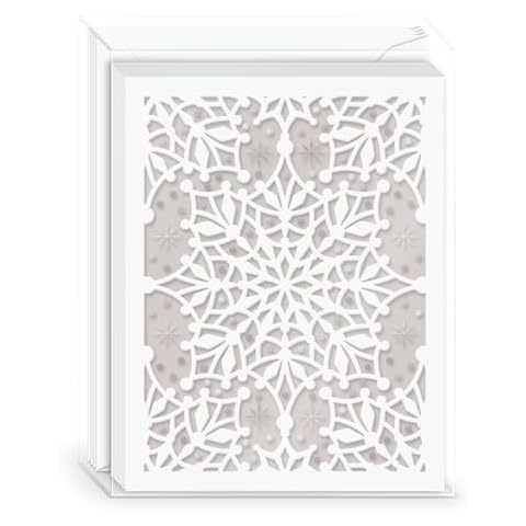 Punch Studio Snowflake Cards Set Cover