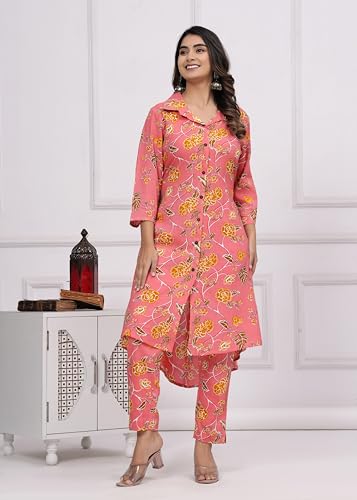 Image of TANISHA Women Co-Ord Set Kurta with Pant Set Outdoor Outfits Wear