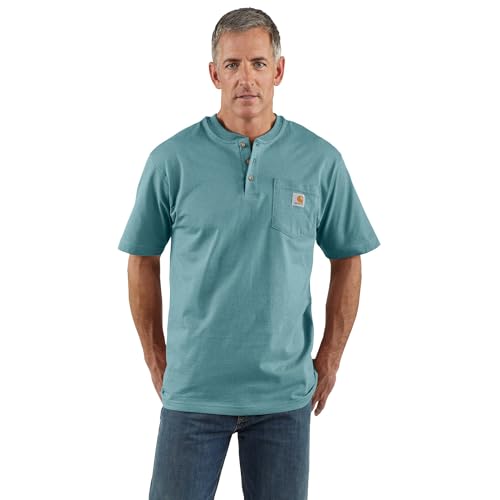 Carhartt Men's Workwear Pocket Henley Shirt (Regular and Big & Tall Sizes)