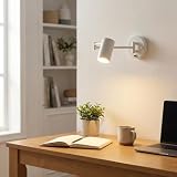Alpinaluz Aplique de Pared Extensible con Interruptor Integrado, Casquillo E27