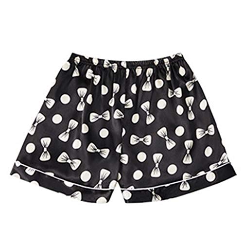 Baoblaze 7 peças pijamas conjunto de cetim seda pijamas feminino verão primavera moda pijamas salão