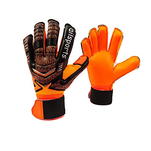 Goalie Goalkeeper Gloves Pro Fingersave,Strong Grip for Toughest Saves, Protection to Prevent Injuries