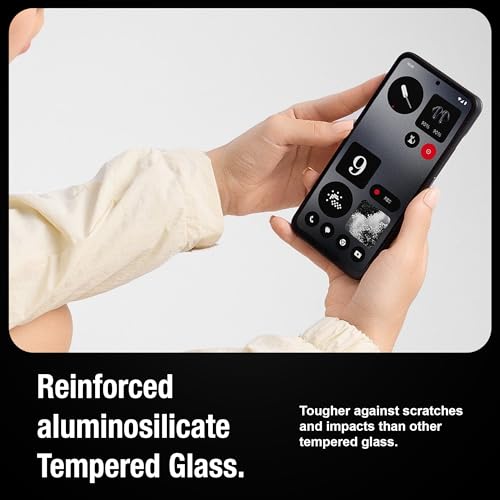 Image of Supershieldz NeoGuard HD+ Tempered Glass Screen Protector Guard Designed for CMF Phone 1, 9H Hardness, Anti-Static, Case-Friendly, Easy Installation Kit - 1 Pack (6.67 Inch)