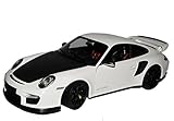 porsche 911 gt2 rs 1/18 Das Modell befindet sich in einer stilvollen passenden Verpackung.